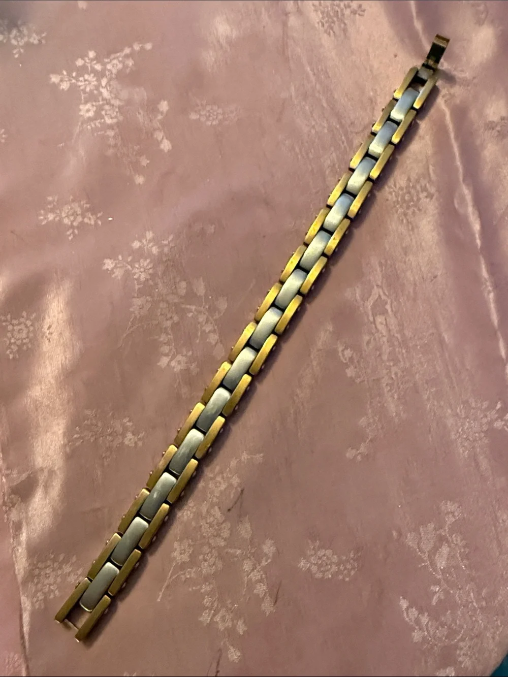 Two-Tone stainless steel Link Bracelet - Gold & Silver